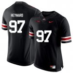 Men's Ohio State Buckeyes #97 Cameron Heyward Black Nike NCAA College Football Jersey April FSE7644NQ